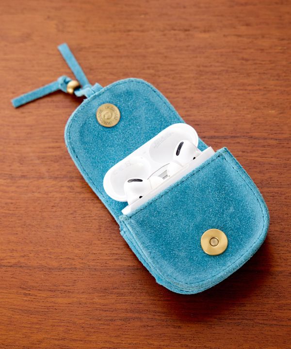 Suede Leather Small Pouch