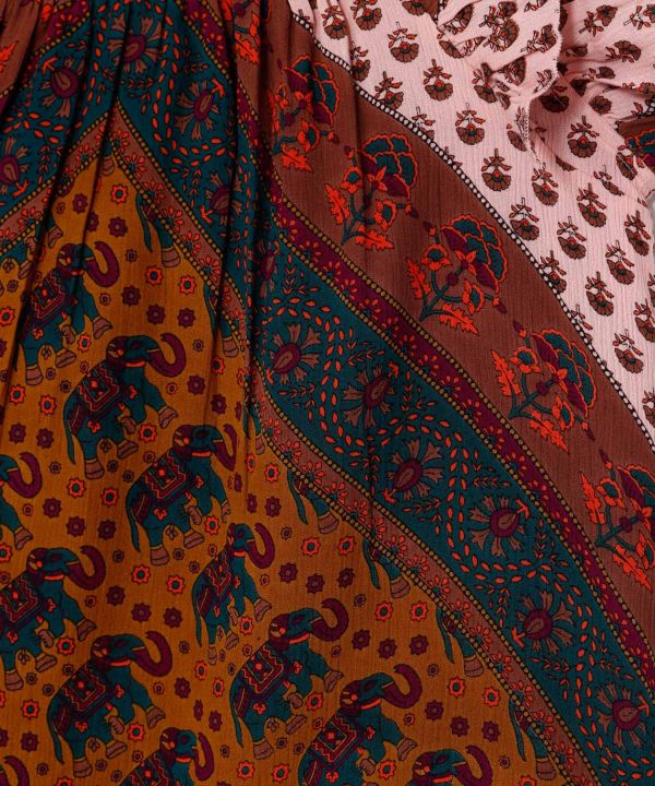 Earthy Tone Bohemian Top