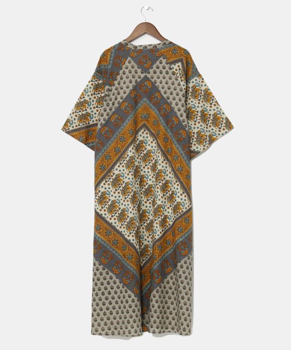 Earthy Tone Bohemian Dress