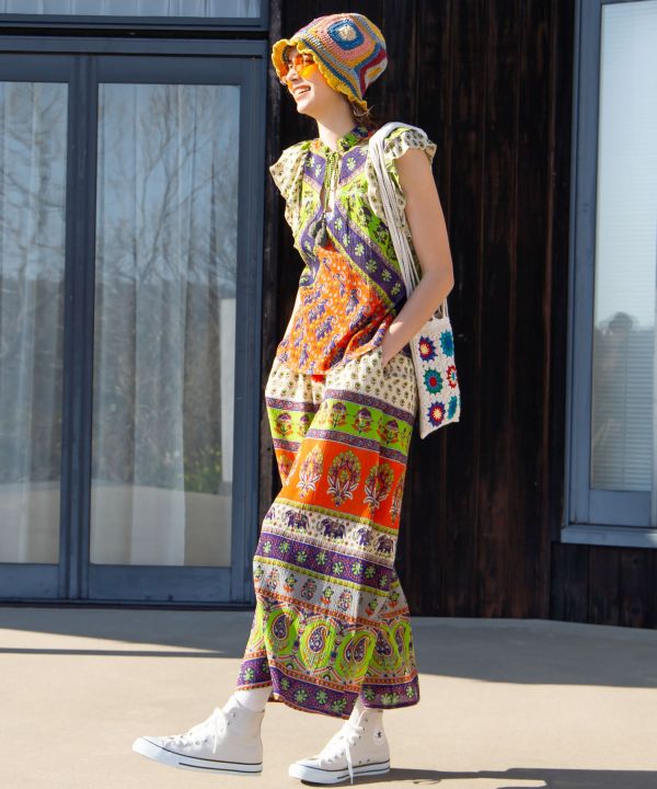 Earthy Tone Bohemian Pants