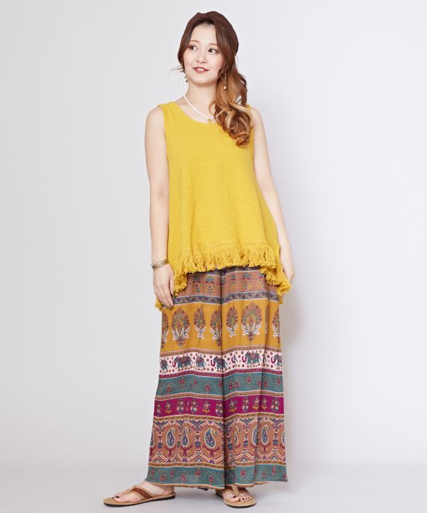 Earthy Tone Bohemian Pants
