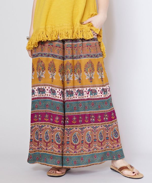 Earthy Tone Bohemian Pants