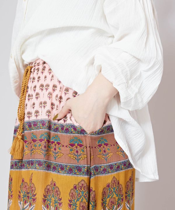Earthy Tone Bohemian Skirt