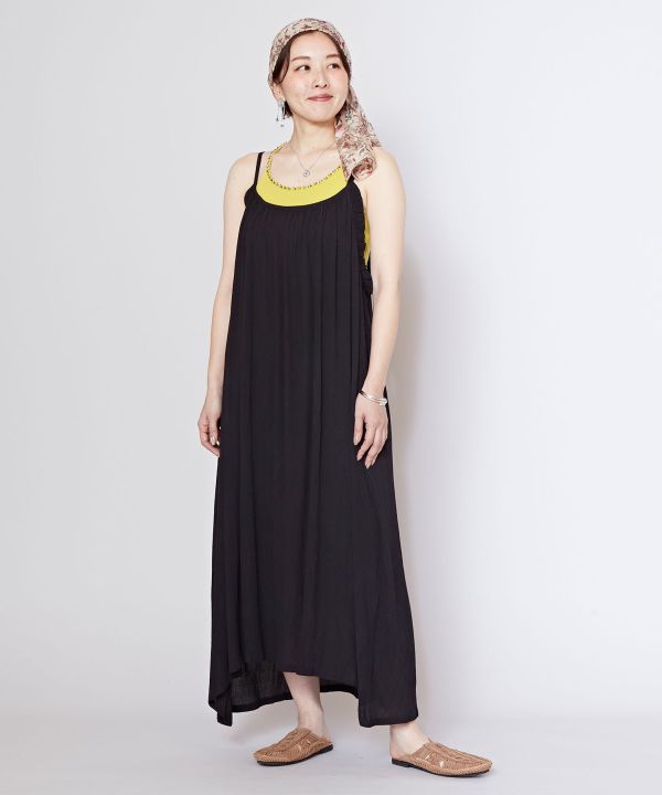 Rayon Crepe Camisole Dress