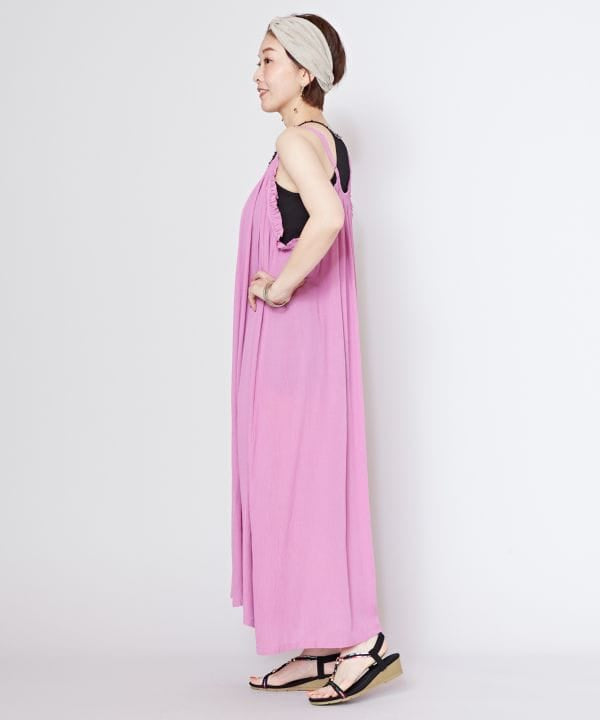 Rayon Crepe Camisole Dress