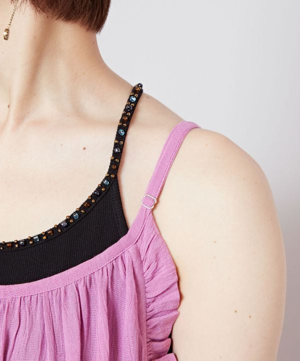 Rayon Crepe Camisole Dress