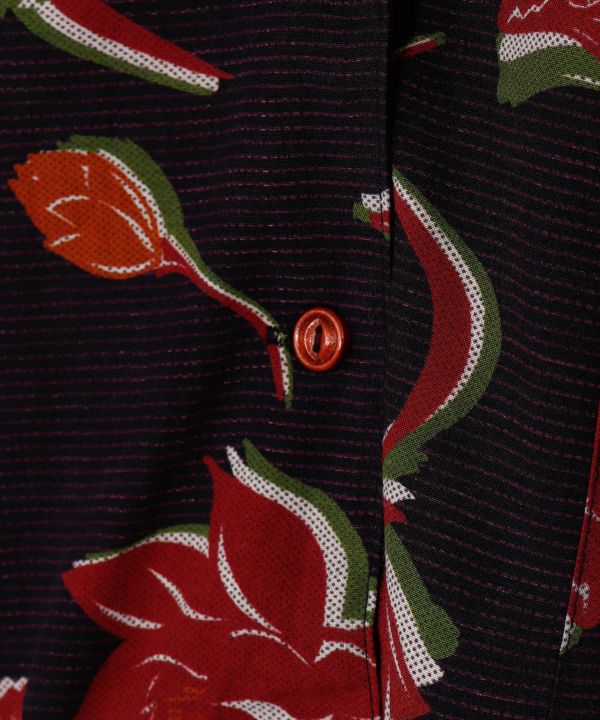 African Inspired Open Collar Shirt