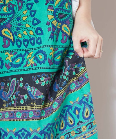 Sanganeri Print Wide Leg Pants