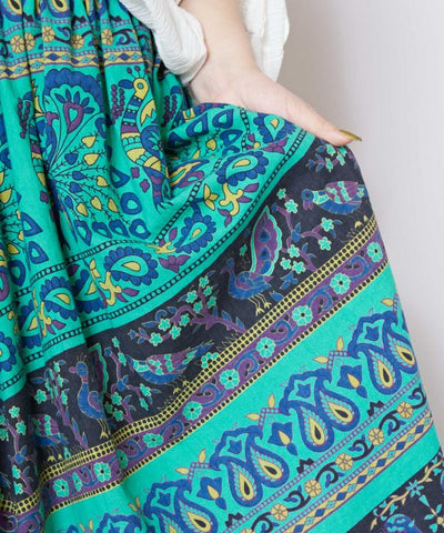 Sanganeri Print Skirt