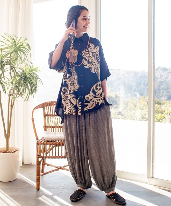 Paisley Print Cotton Shirt