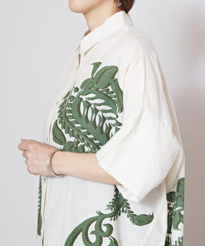 Paisley Print Cotton Shirt