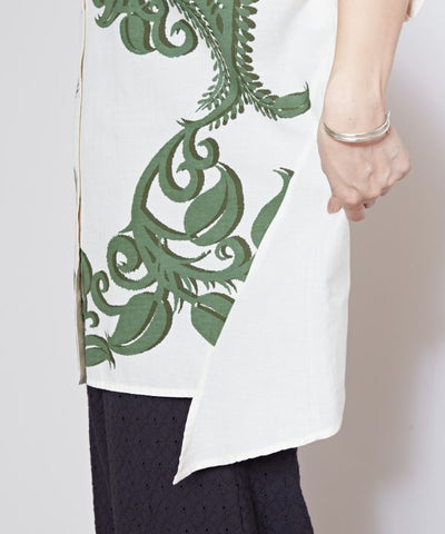 Paisley Print Cotton Shirt