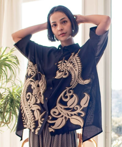 Paisley Print Cotton Shirt