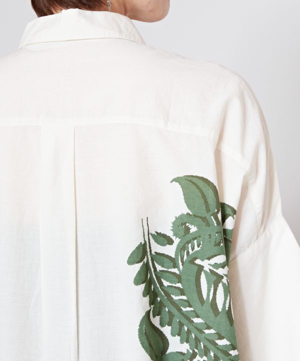 Paisley Print Cotton Shirt