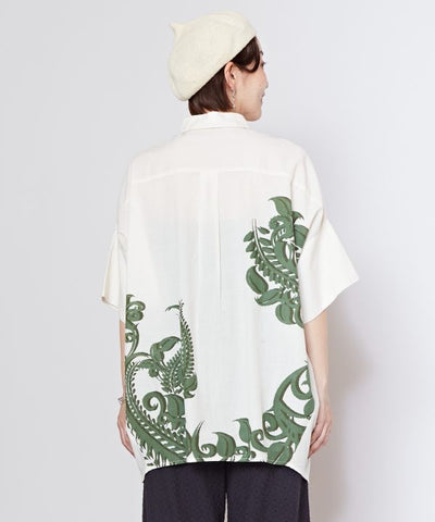 Paisley Print Cotton Shirt