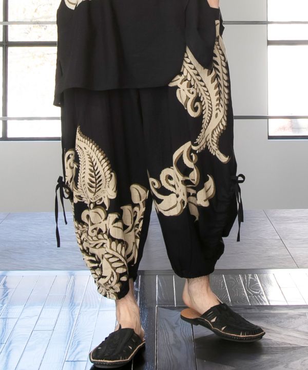 Paisley Print Harem Pants
