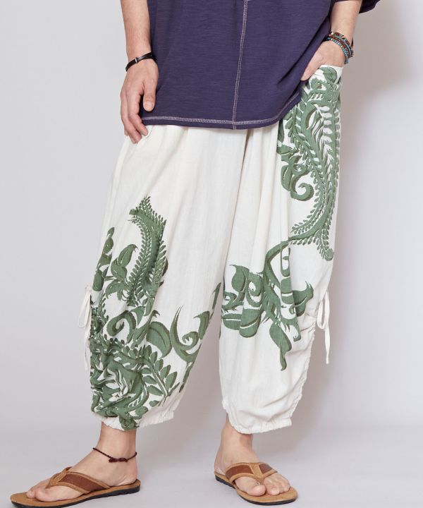 Paisley Print Harem Pants