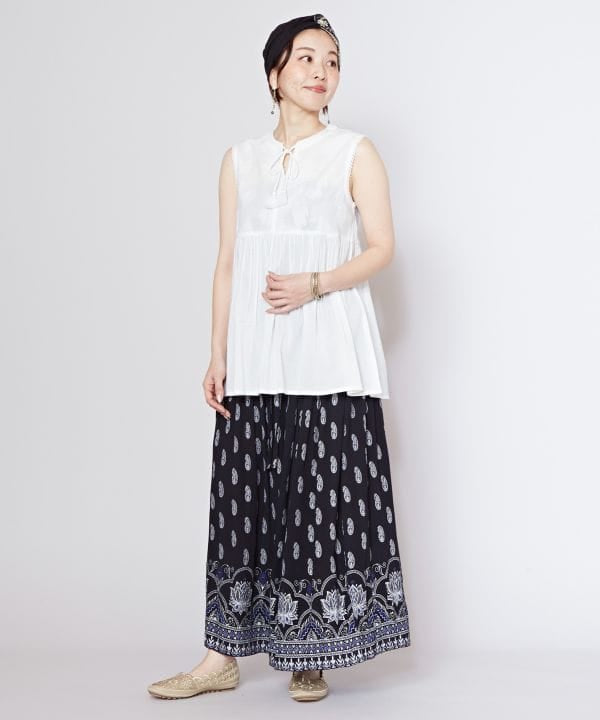 Cotton Rayon Summer Sleeveless Top