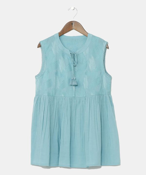 Cotton Rayon Summer Sleeveless Top