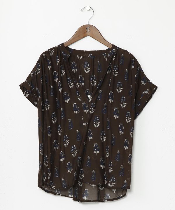 Bagru Print Pattern Pullover