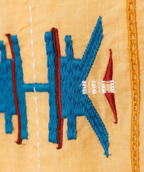 Embroidered Breathable Cotton Men's Shirt