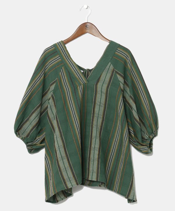 Striped Cotton Effortless Top