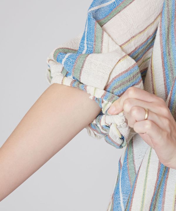 Striped Cotton Effortless Top