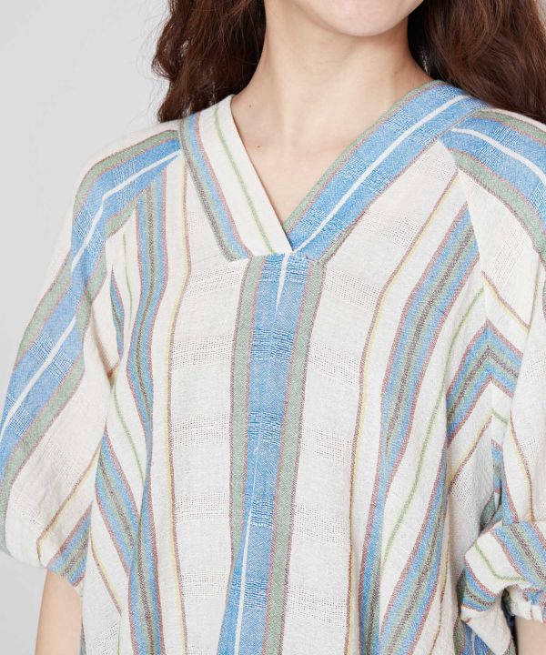 Striped Cotton Effortless Top