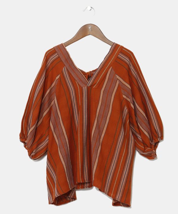 Striped Cotton Effortless Top