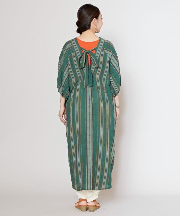 Striped Cotton Effortless Dress