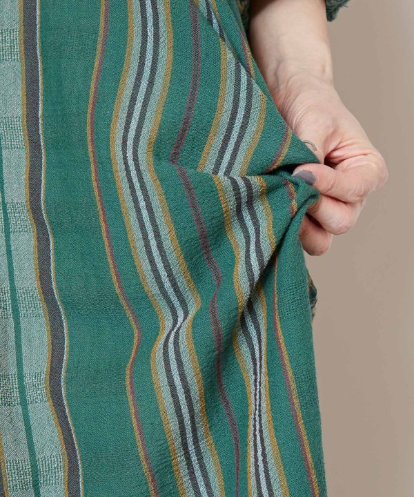 Striped Cotton Effortless Dress