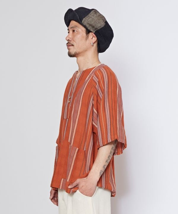 Men's Striped Cotton Top