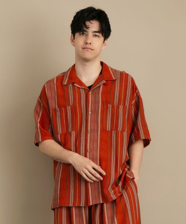 Men's Striped Cotton Shirt