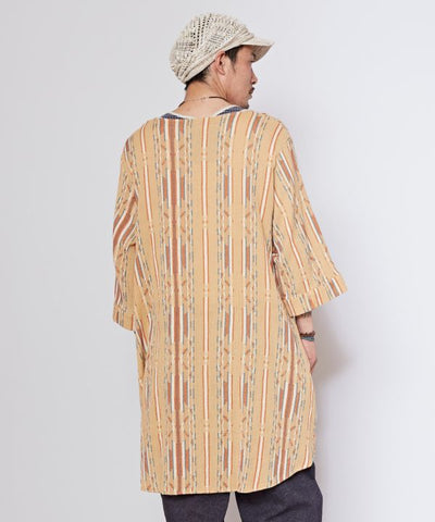 Boho Jacquard Versatile Top