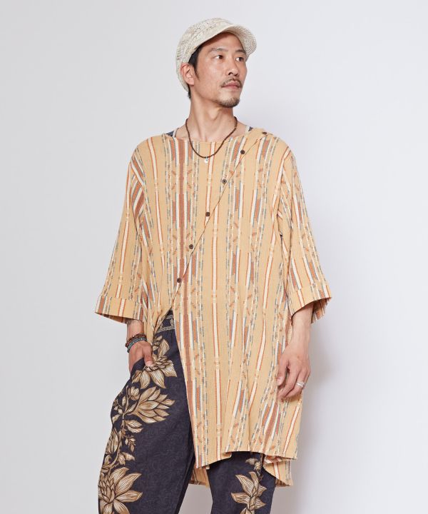 Boho Jacquard Versatile Top