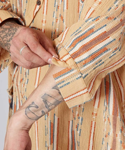 Boho Jacquard Versatile Top