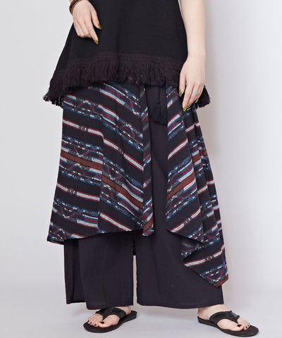 Boho Jacquard Wide Pants