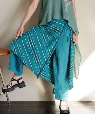 Boho Jacquard Wide Pants