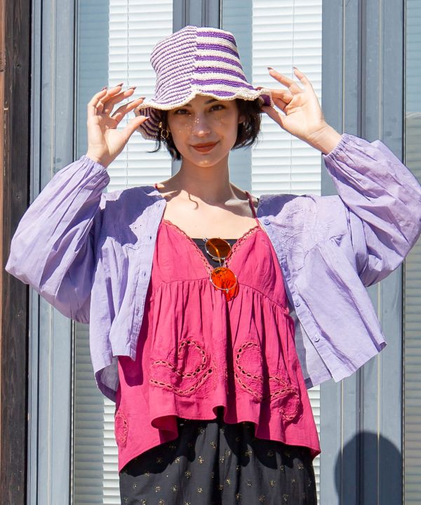 Embroidered Cotton Blouse