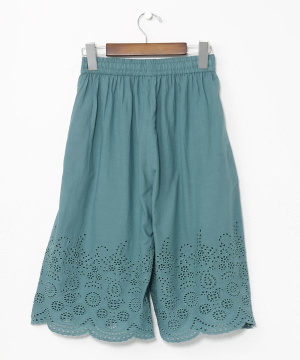 Schiffli Embroidery Shorts