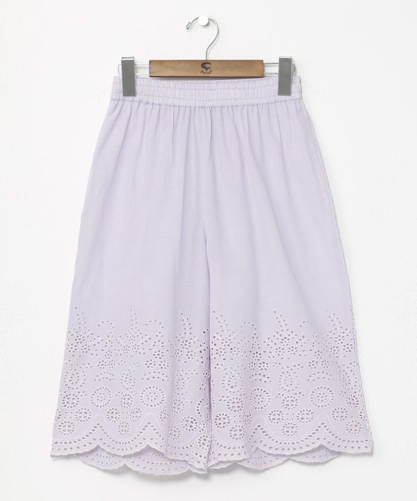 Schiffli Embroidery Shorts