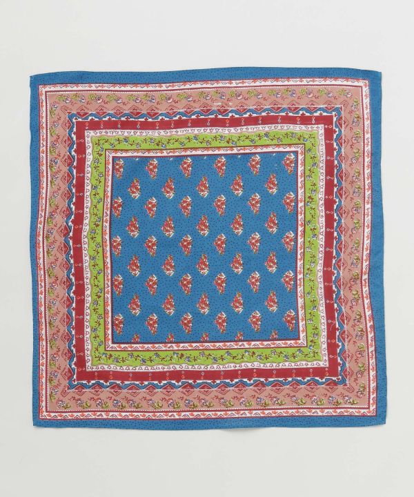 Colorful Bagru Pattern Bandana