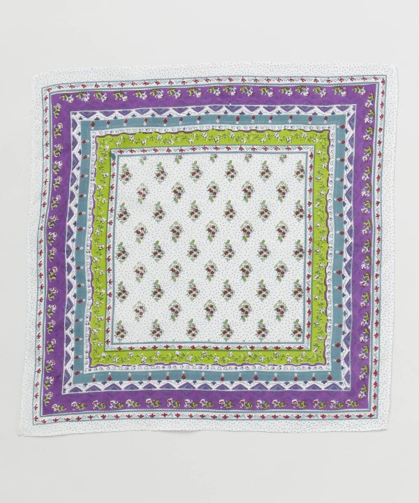 Colorful Bagru Pattern Bandana