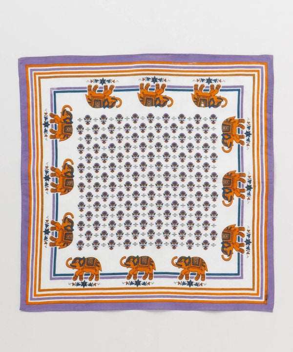 Elephant Print Bandana