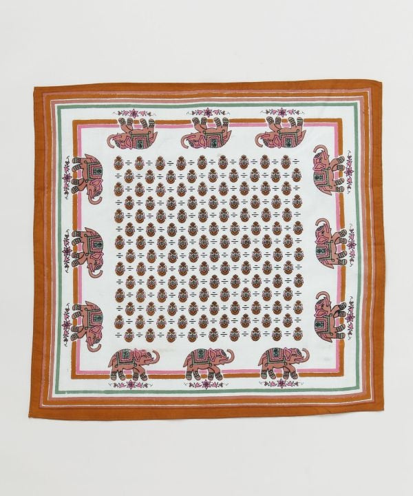 Elephant Print Bandana