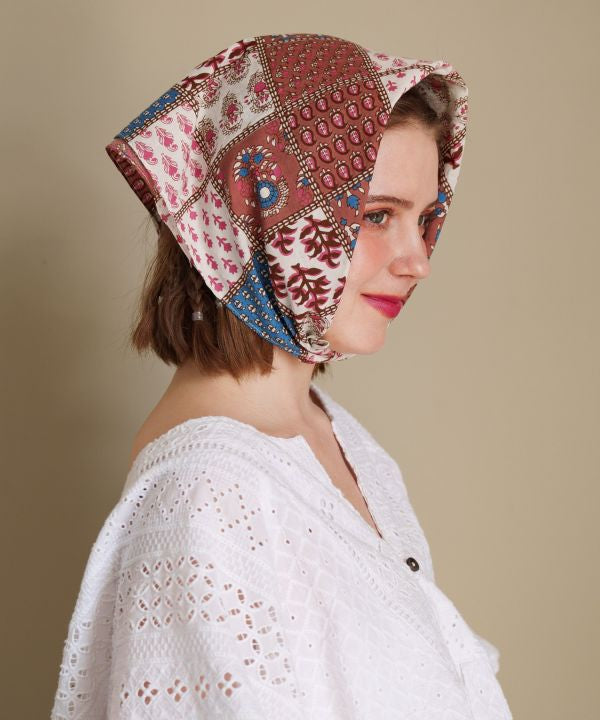 Patchwork Print Bandana