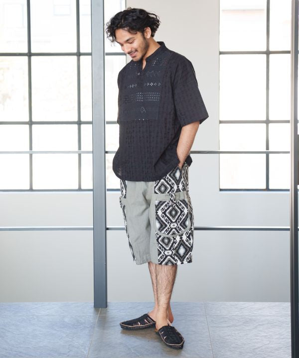 Men’s Schiffli Embroidered Kurta