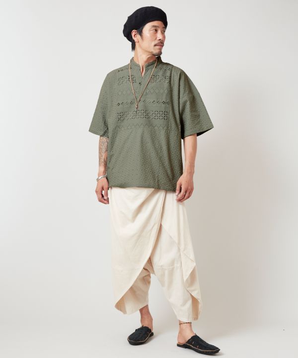 Men’s Schiffli Embroidered Kurta