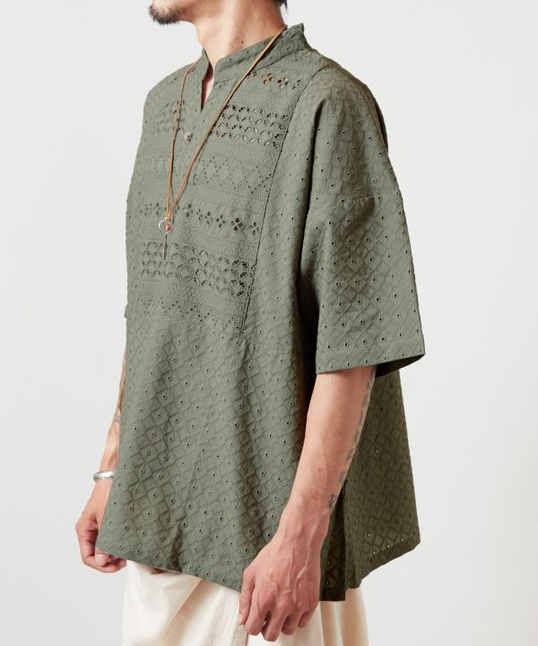 Men’s Schiffli Embroidered Kurta