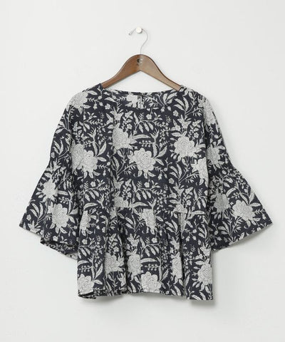 Block Print Cotton Blouse